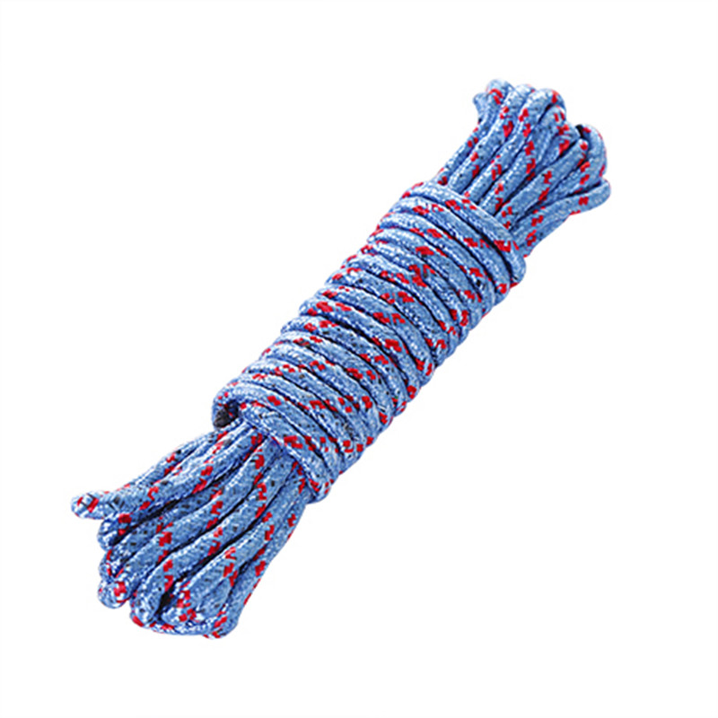 10m Colorful multifunction nylon washing clothes line rope clothesline string travel outdoor necessary tools.