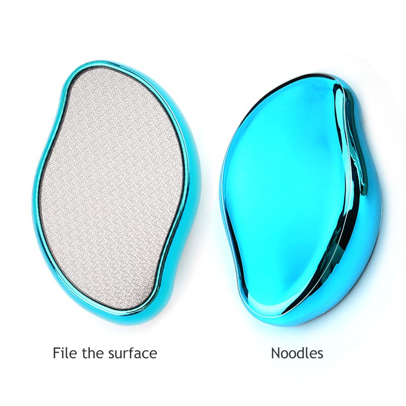 Nueva lima Manual portátil para raspar los pies, eliminador de callos de piel muerta, pedicura, pies, limas, herramientas profesionales para el cuidado de los pies: blue