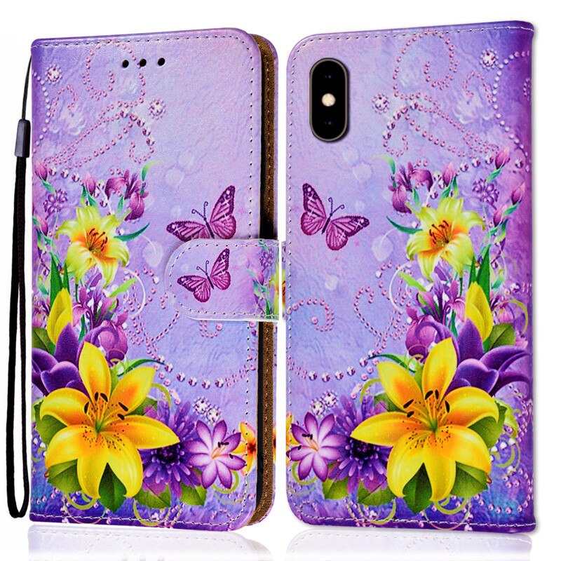 Leather Flip Wallet Cover For Alcatel 1S Cases Girls Boys Kids Cartoon Case For Alcatel 1S 1 S 5028D 5028Y 5024D Cover: Alcatel 1S 5028D / B1