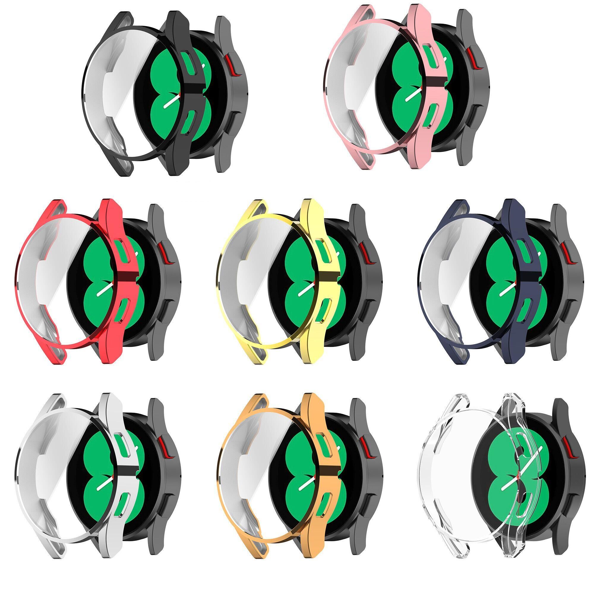 Horloge Case Voor Samsung Galaxy Horloge 4 Siliconen Tpu Scherm Beschermhoes Voor Samsung Galaxy Horloge 4 40Mm 44mm Smartwatch Bumper