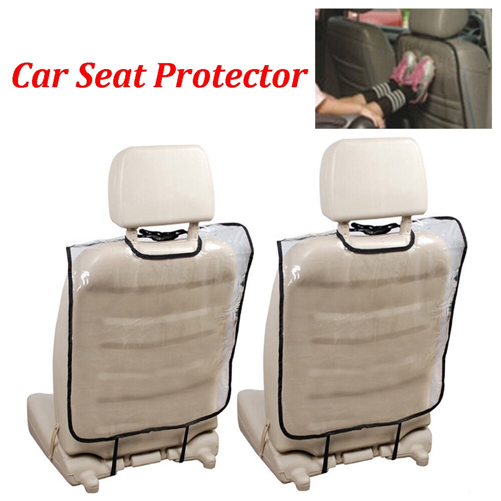 2PCS Car Seat Protector Back Rear Seat Cover For Kids Children Baby Kick Mat From Mud Dirt Clean Automobile Kicking Mat