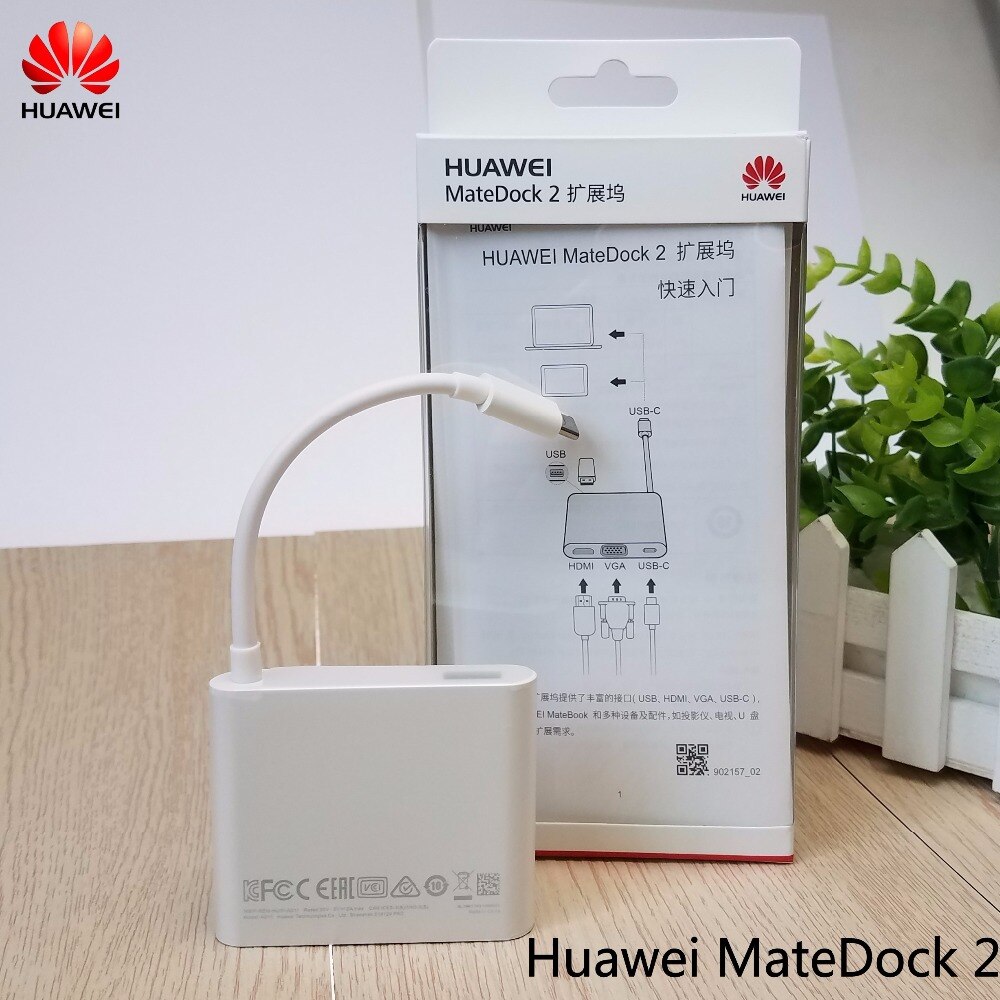 Original Huawei MateDock 2 Dock Station for HUAWEI MateBook E HUAWEI MateBook X Huawei Mate phone Type C Dock