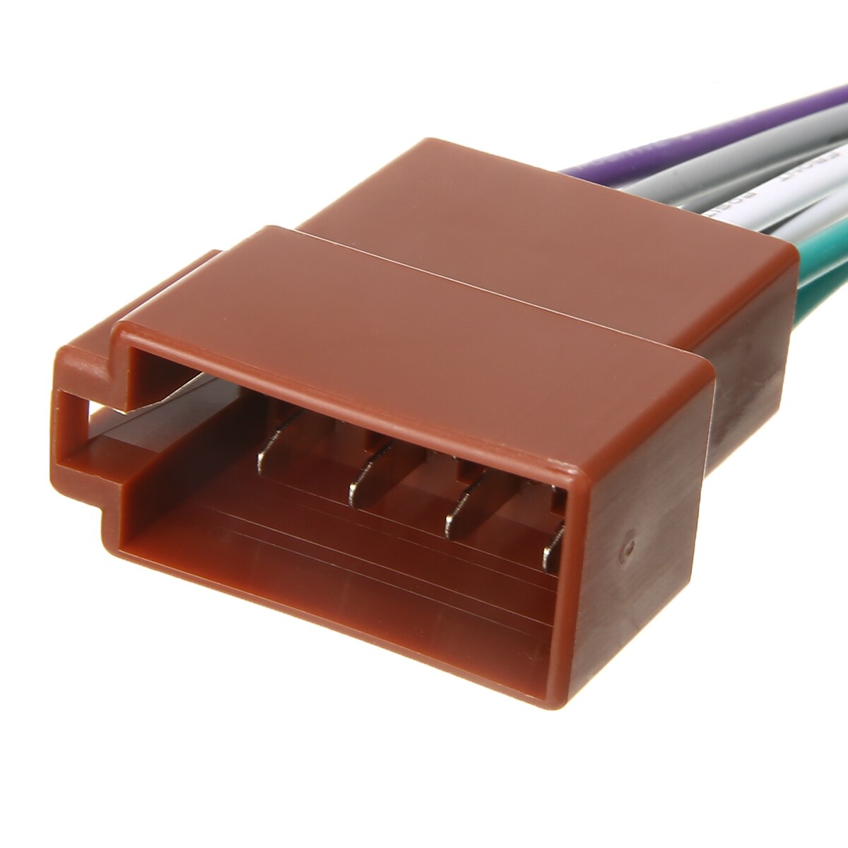 1 Pair Universal Car Stereo Female Socket Radio ISO Wire Harness Adapter Connector Car Electronics Accessories