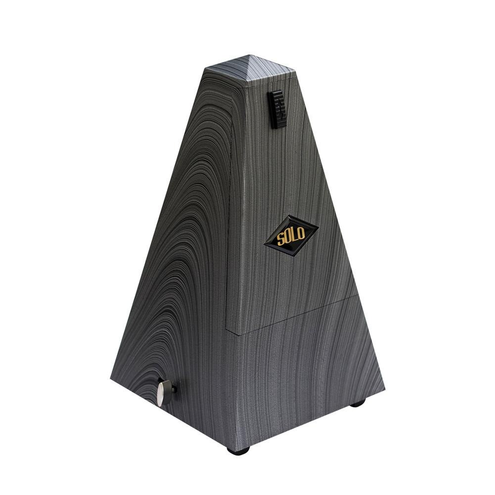 SOLO SLM-360 Piano guitare violon mécanique métronome Instrument à cordes métronome guitare pièces 21*13*12cm: Brushed silver