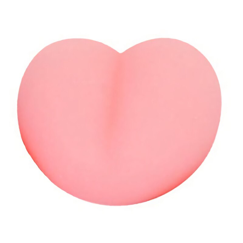 Giocattolo Squishy carino Mochi spremere giocattoli Antistress per bambini morbido appiccicoso giocattolo Antistress regalo per bambini pollo giallo: Pink ass(1pc)