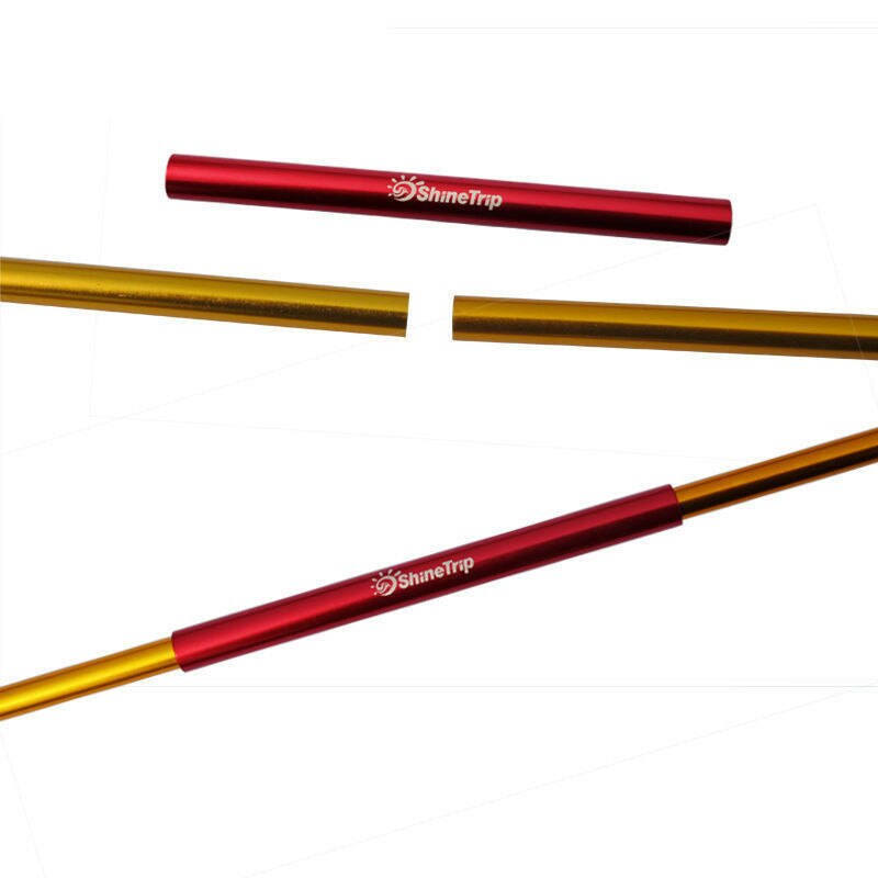 Aluminum alloy Tent Repair Sleeve Pole Kit Spare Rod Emergency Awning Accessories Replacement Durable Practical