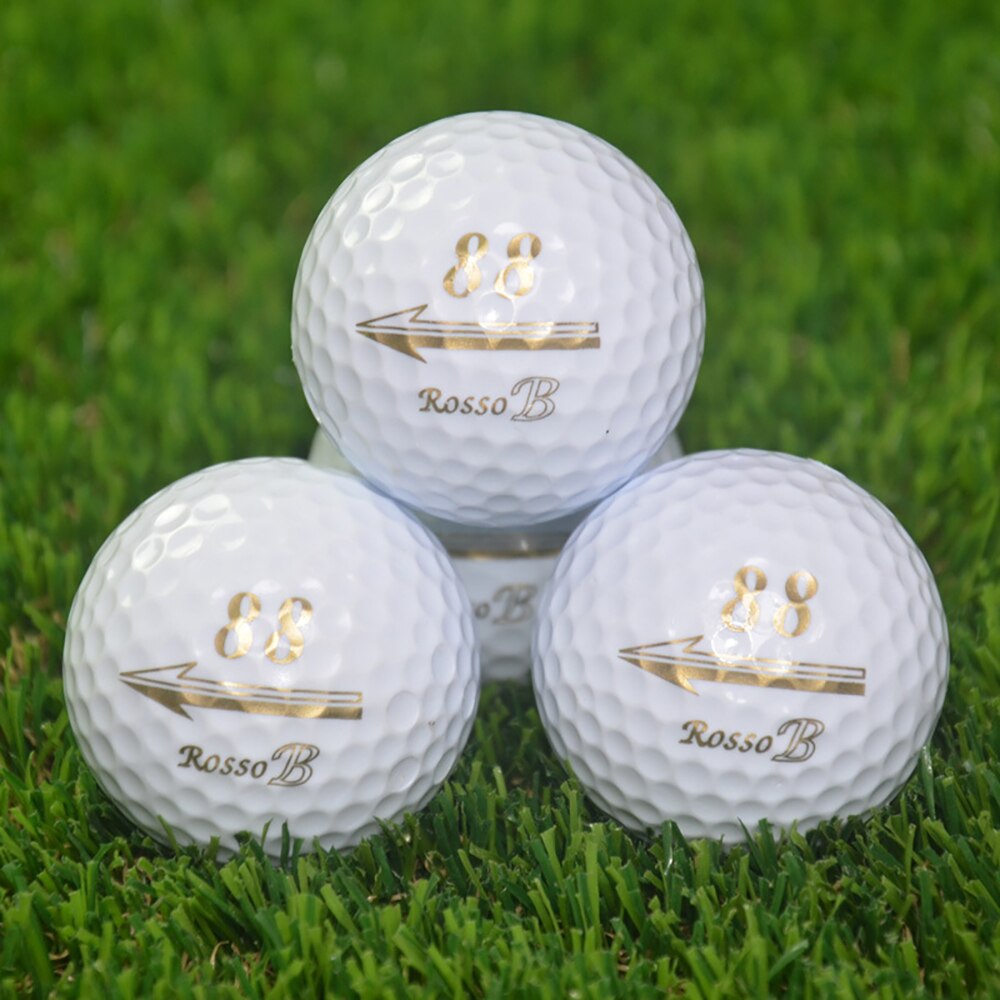 1pc Original Golf Practice Ball Synthetic Rubber Three-layer Match Ball Box Package Golf Ball Game Use Ball