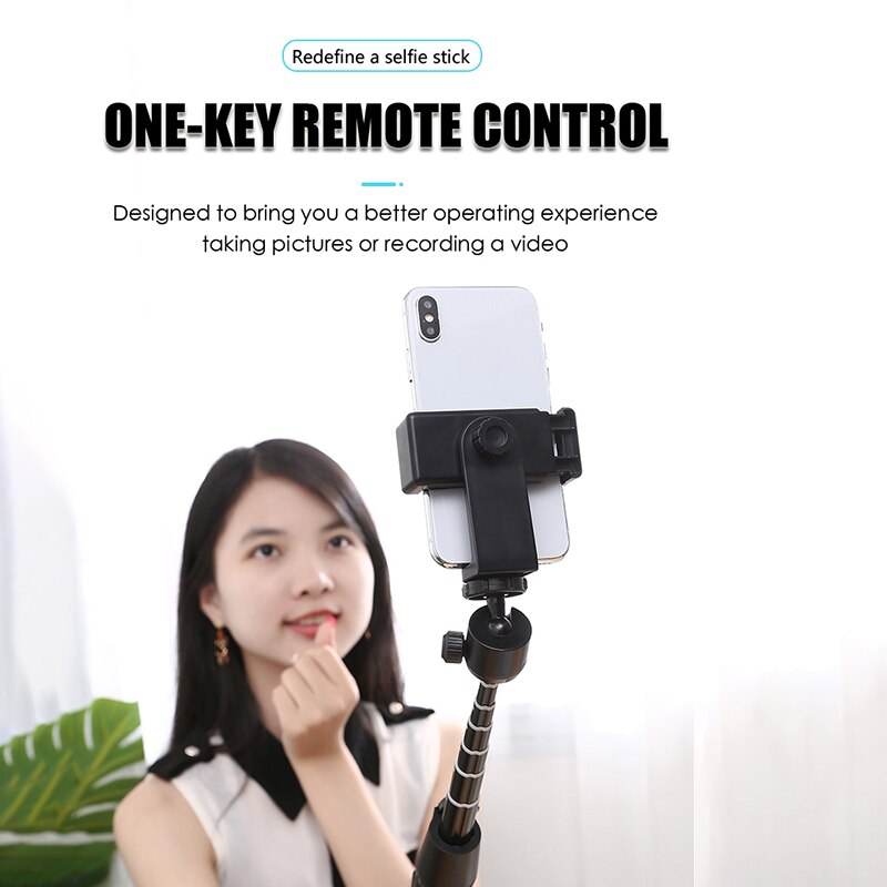 Draadloze Bluetooth Selfie Stick Handheld Monopod Opvouwbare Statief Met Afstandsbediening Sluiter Voor Smart Telefoon
