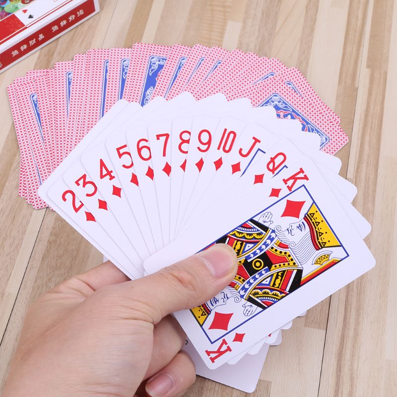 Pokerikorttipakka normaali pelikorttipaperi pokerikortit perhejuhliin yökerhobaari kasino