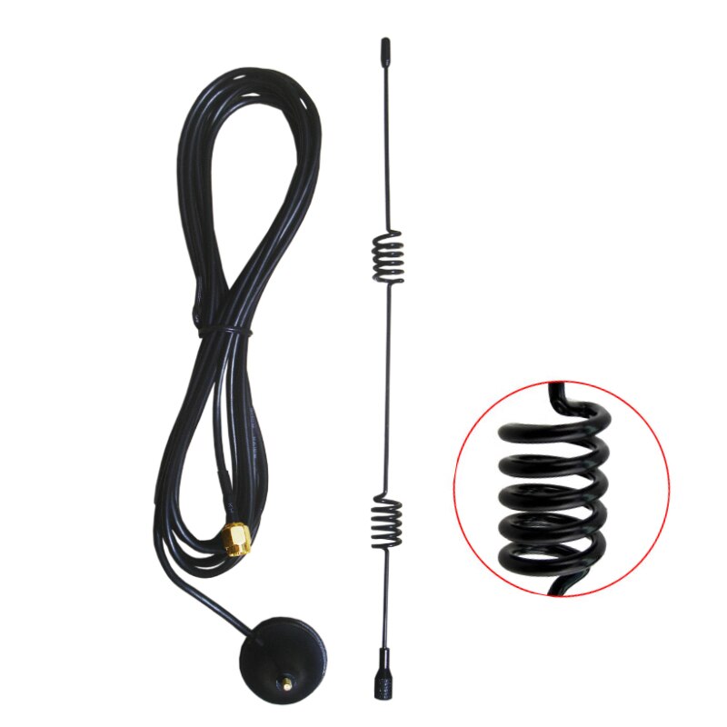 CERXUS 2.4GHz wifi Antenna 7dbi Removable Magnetic Base 3 meter RG174 Cable with SMA Connector for hotspot router modem repeater