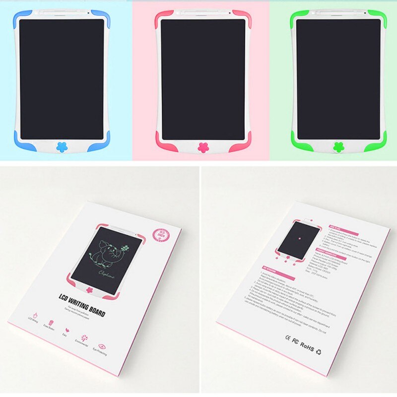 LCD Writing Drawing Tablet Kids Children Home School Durable Screen Doodle Board