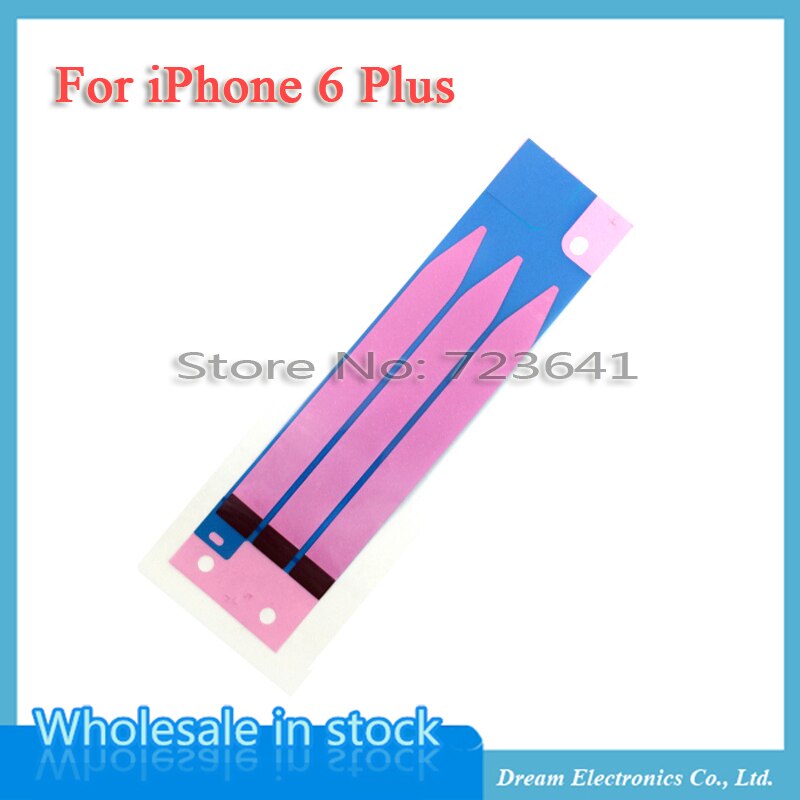 100pcs/lot Battery Sticker Adhesive For iPhone 6 6S 7 8 Plus X XR XS 11 Pro Max 5S 5C Glue 3M Tape Strip Tab Replacement Parts