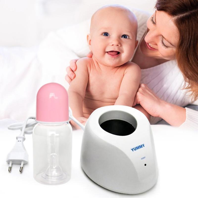 220V Elektrische Warmer Melk Voedsel Eu Plug Zuigfles Warmer Heater Babyfood Warm Universal Fles Sterilisator Warme Melk
