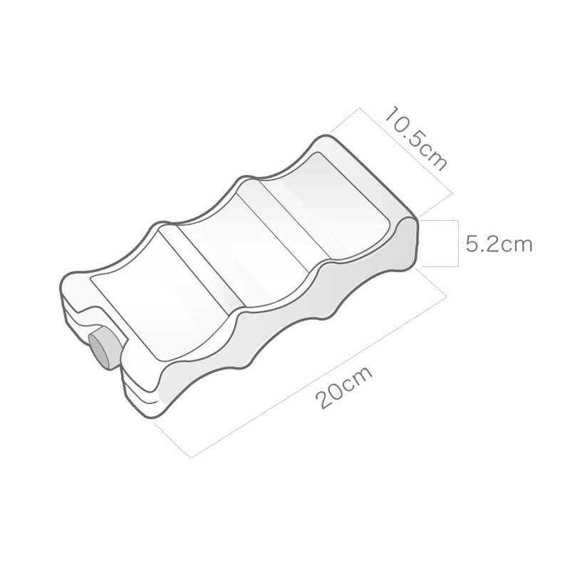 2Pcs Reusable Ice Packs - Cool Cooler Pack Bag Water Injection Box for Lunch Boxes, Breast Milk Fresh Food Storage