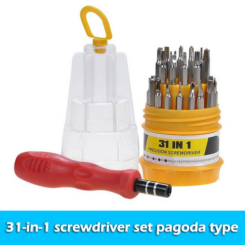 URIJK Screwdriver Set 25 in 1 Torx Multifunctional Opening Repair Tool Set Precision Screwdriver For Phones Tablet PC