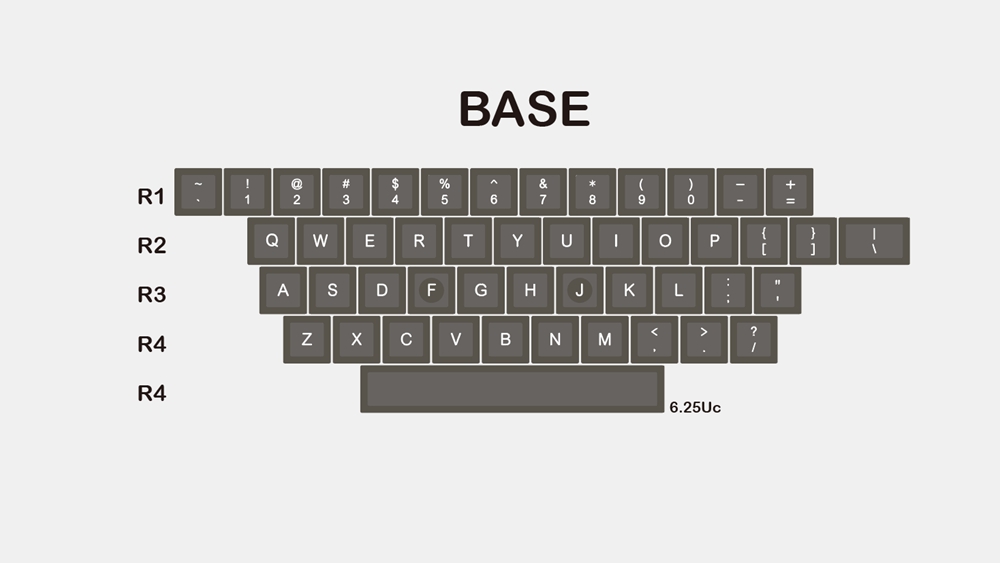 Capuchon de touche domkey sa abs doubleshot, profil dolch sa classique pour clavier mx 104 gh60 xd64 xd68 xd84 xd96 xd75 xd87 tige poker 87: Sa cd base  x1