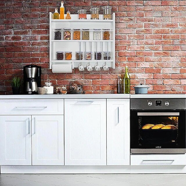 Houten Keuken Rek Terek Spice Set Boter