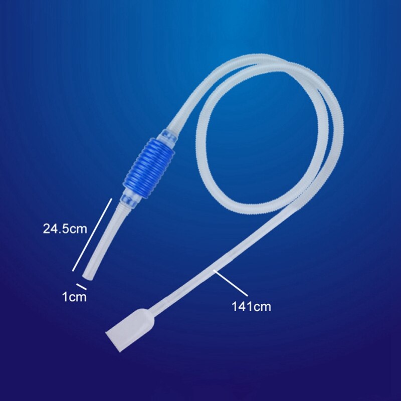Aquarium Fish Tank Vacuum Gravel Water Filter Cleaner Siphon Pomp Handleiding Schoner Pomp Veilig Vacuüm Aquarium Water Changer
