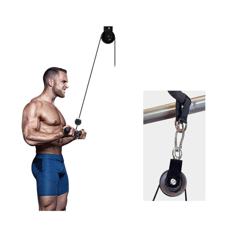 Fitnessstudio Draht Seil Fitness Kabel Rolle Maschine System schwer Pflicht Stahl Seil Für Heimat Fitnessstudio LAT Pulldown Aufzug zuletzt trainieren Bodybuilding