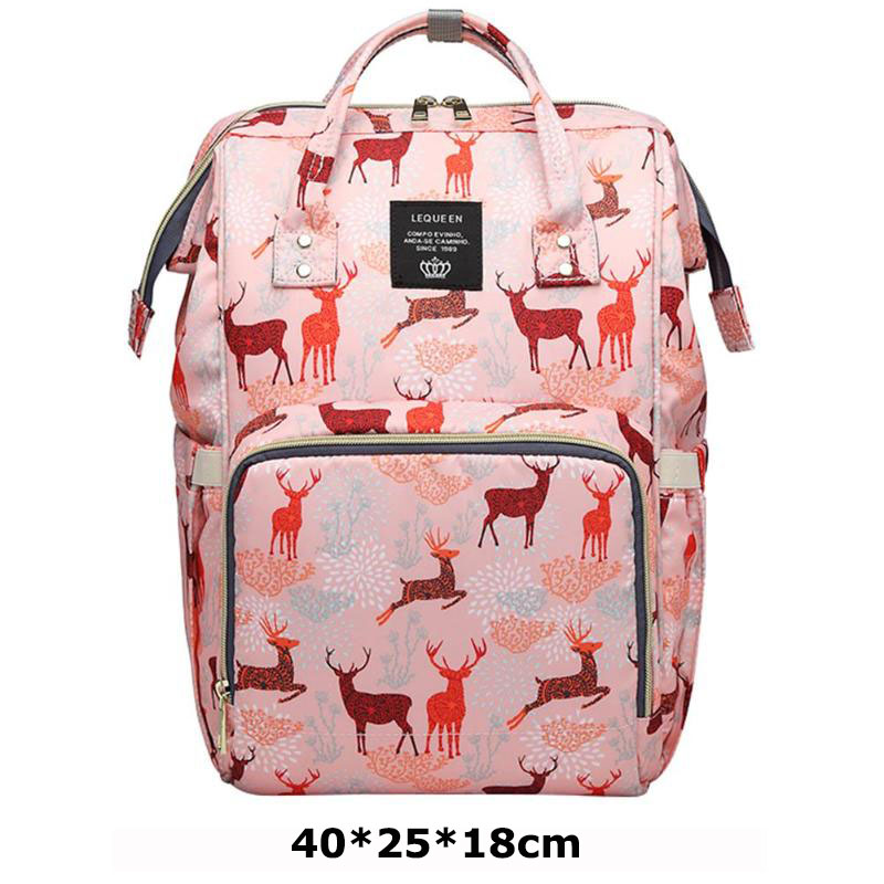 LEQUEEN Brand Baby Diaper Mummy Bags Large Capacity Maternity Nursing Diaper Bags infant Nappy changing bag Backpack Baby Care: 4