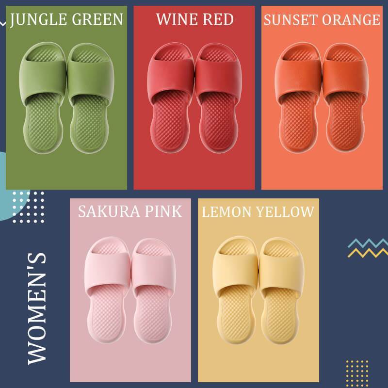 Ultra Cloud-Soft Slippers Men's Slippers Indoor Poop Shoes For Man Soft Summer EVA Sandals Mute Non-slip Women Fish Slides Bathr