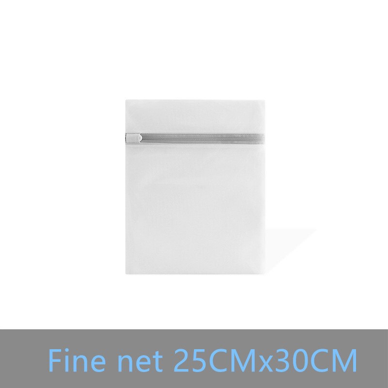 Mesh Waszak Machine Wassen Netto Zak Wassen Trui Ondergoed Extra Grote Netto Pocket Huishoudelijke Antideformation: Fine net 25CMx30CM