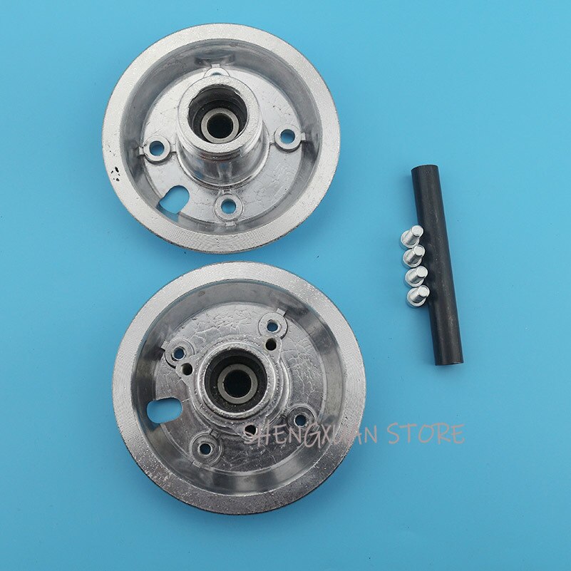 Taille 200x50 Scooter électrique roue moyeu en alliage d'aluminium jantes 6200 roulement utilisation 8 "pneu véhicule électrique pneu pneumatique 200*50 Hub