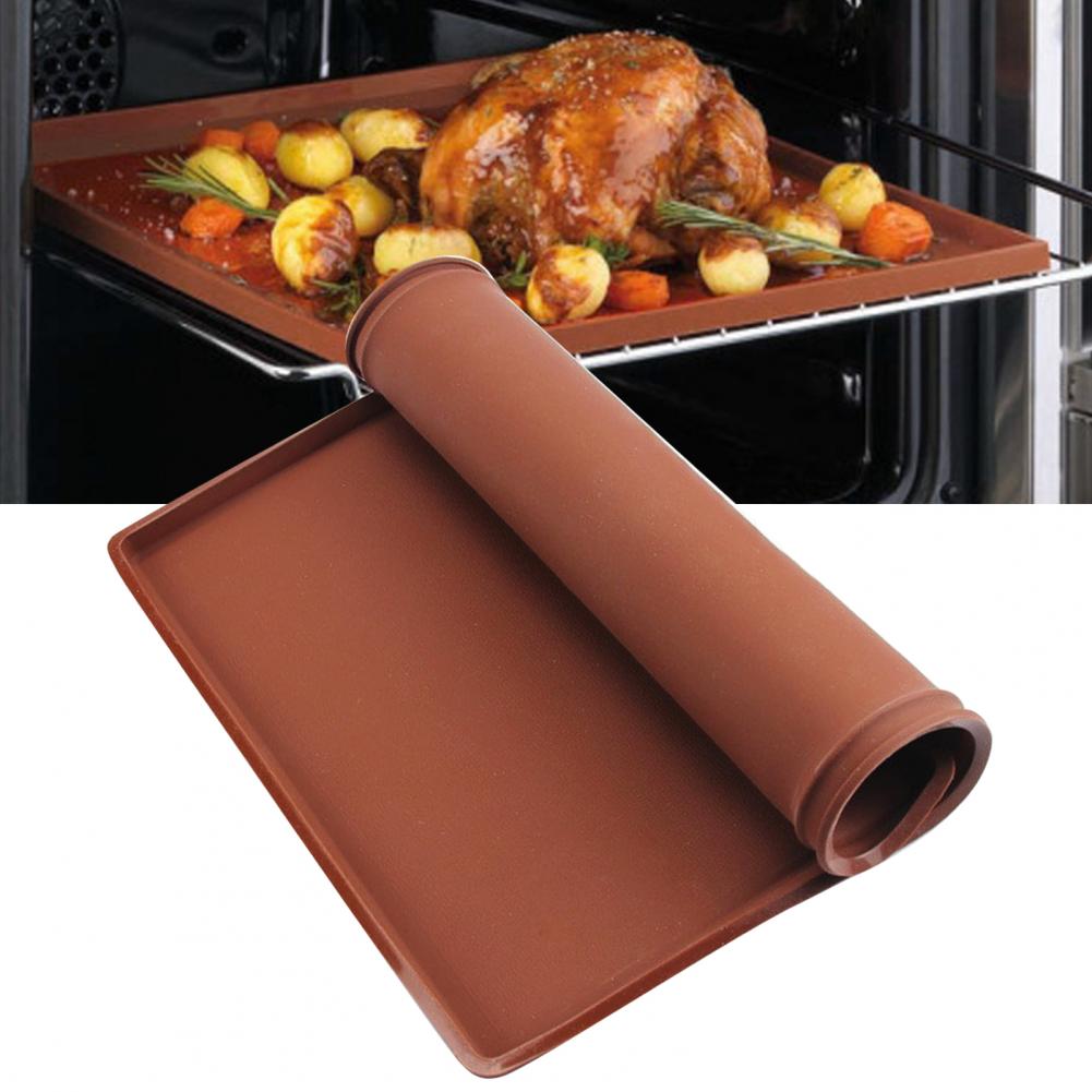 Non-stick Oven Baking Pad Silicone Rubber Multi-functional Cake Tray Swiss Mat Roll Mold Tool Kitchen Bakeware Baking Tools