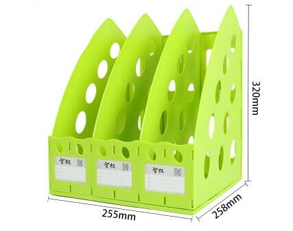 Document Stand Holder Office Desktop Plastic Tray File Holder Rack Storage Suppiles Book Magzine File Organizer Tray Rack Shelf: O