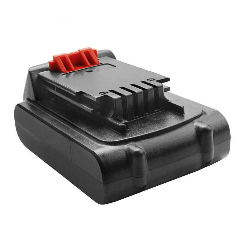 Turpow 2 st 18v/20v 3000 mah li-ion uppladdningsbart batteri elverktyg utbytesbatteri för svart &amp; däckare  lb20 lbx 20 lbxr 20