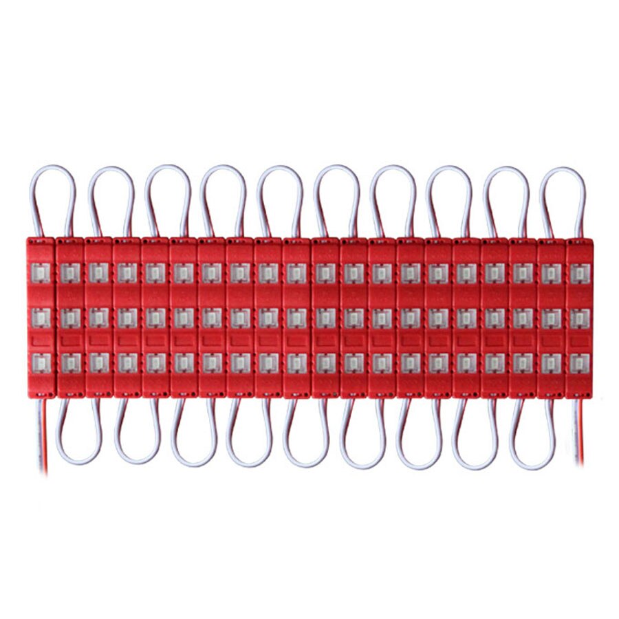 40 stks IP65 5730 3 LED MODULE Waterdichte Warm Wit, Zuiver Wit, Rood, groen, Blauw, Roze, Geel Spuitgieten Licht voor DC 12 V