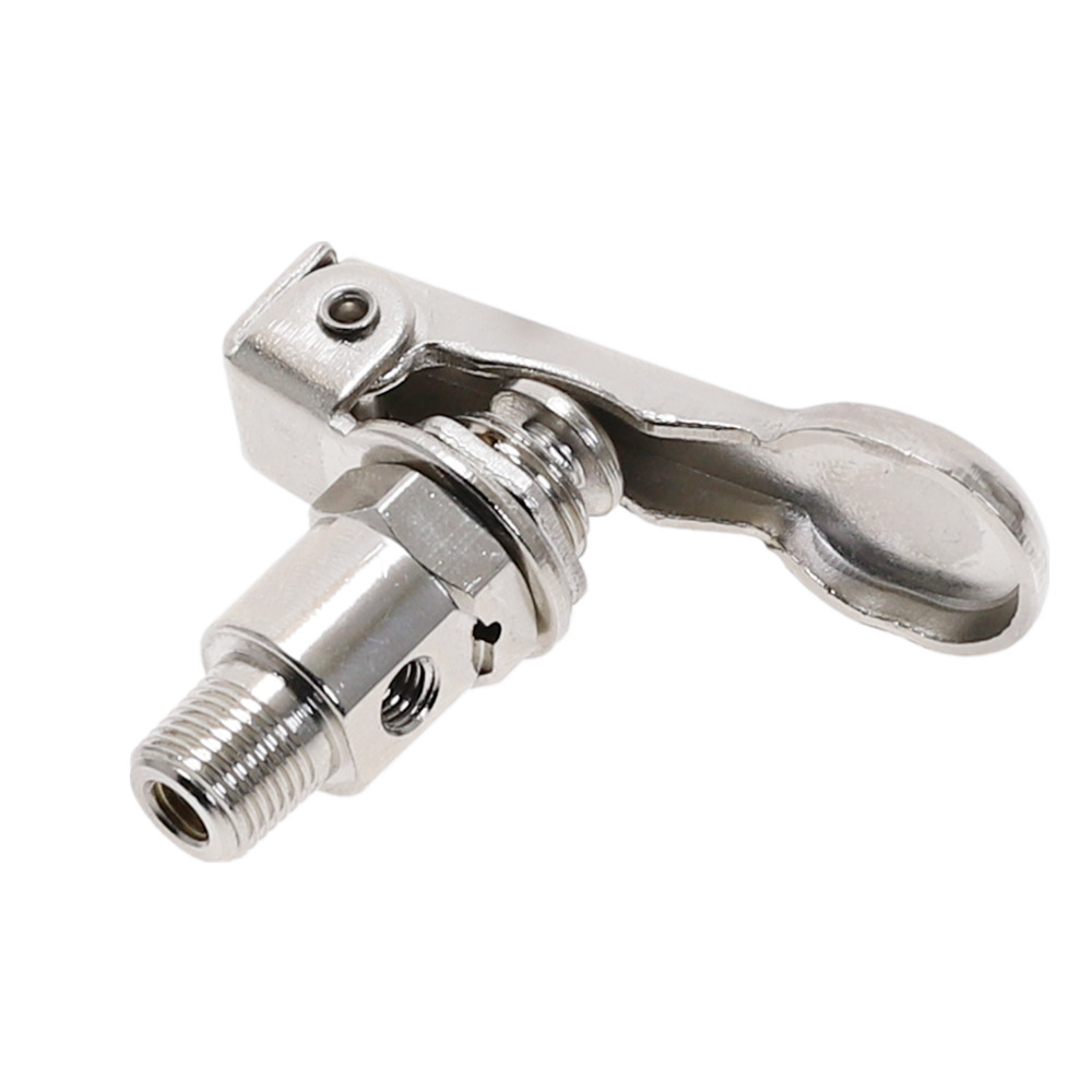 TAC-3P pneumatic air mechanical valve exhaust valve 2 position 3 way M5 internal thread 1/8"BSP external thread pneumatic valve