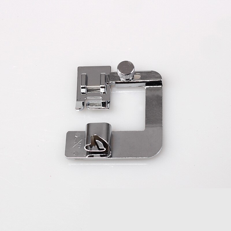 Praktijk Metal 3 Pcs Naaimachine Voet Presser Rolzoom Voeten Set Voor Brother Singer Naaien Accessoires Naaien Naaivoet