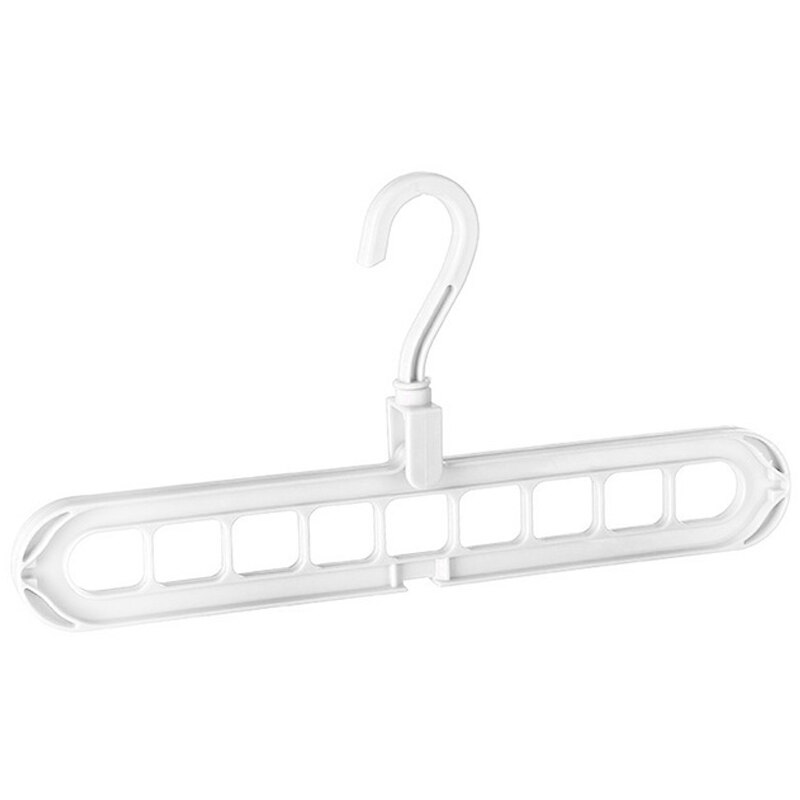 Cintre magique rotatif à 9 trous, 360 degrés, multi-fonction, pliable, garde-robe, séchage de vêtements, rangement: 1