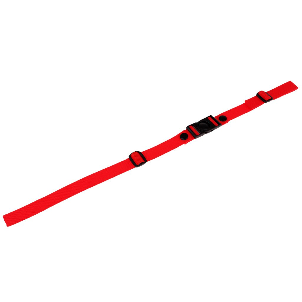 MagiDeal Adjustable Backpack Sternum Chest Harness Buckle Clip Strap 1 Inch Outdoors Backpack Chest Strap: Red 