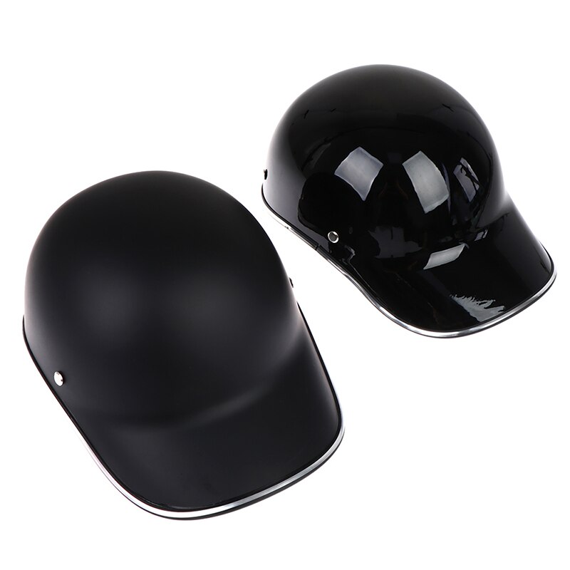 1PC Motorcycle Half Helmet Safety Hard Hat Racer Scooter Half Face Vintage Paint Riding Helmet