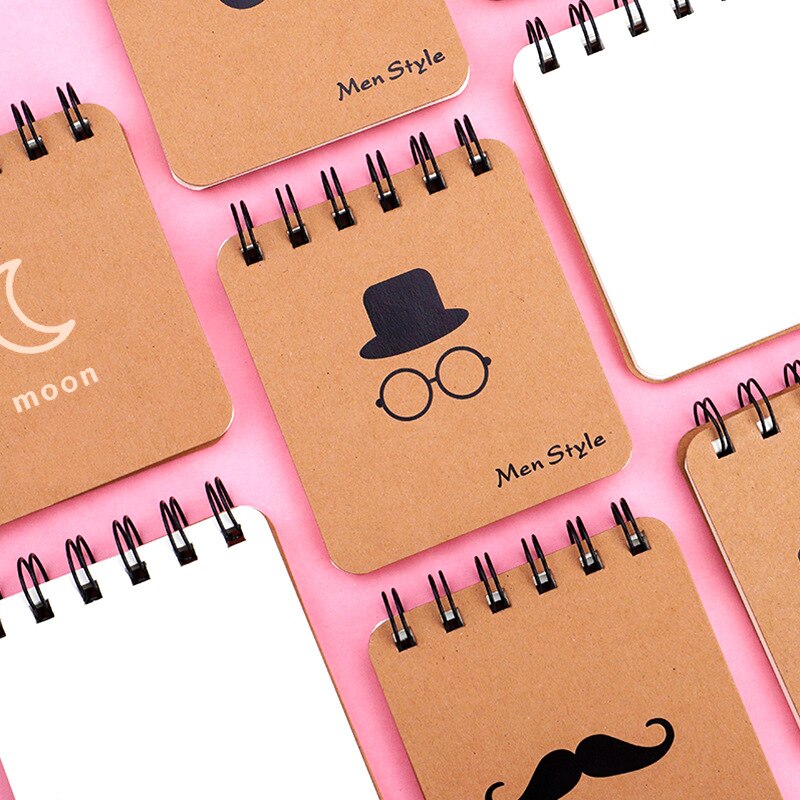 Cuaderno con bobina meteorológica para Barba Negra, Mini libreta portátil, Memo, estudiante, papelería Kawaii, suministros de oficina y escuela, papelería