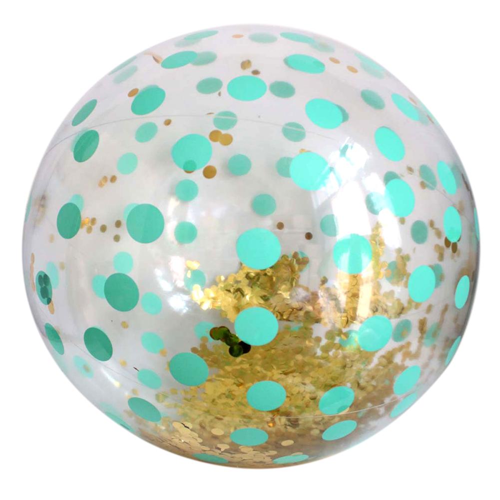 Waterballonnen opblaasbare pailletten strandbal transparant pvc kinderen volwassenen waterspellen zomer speelgoed waterballon bollen water