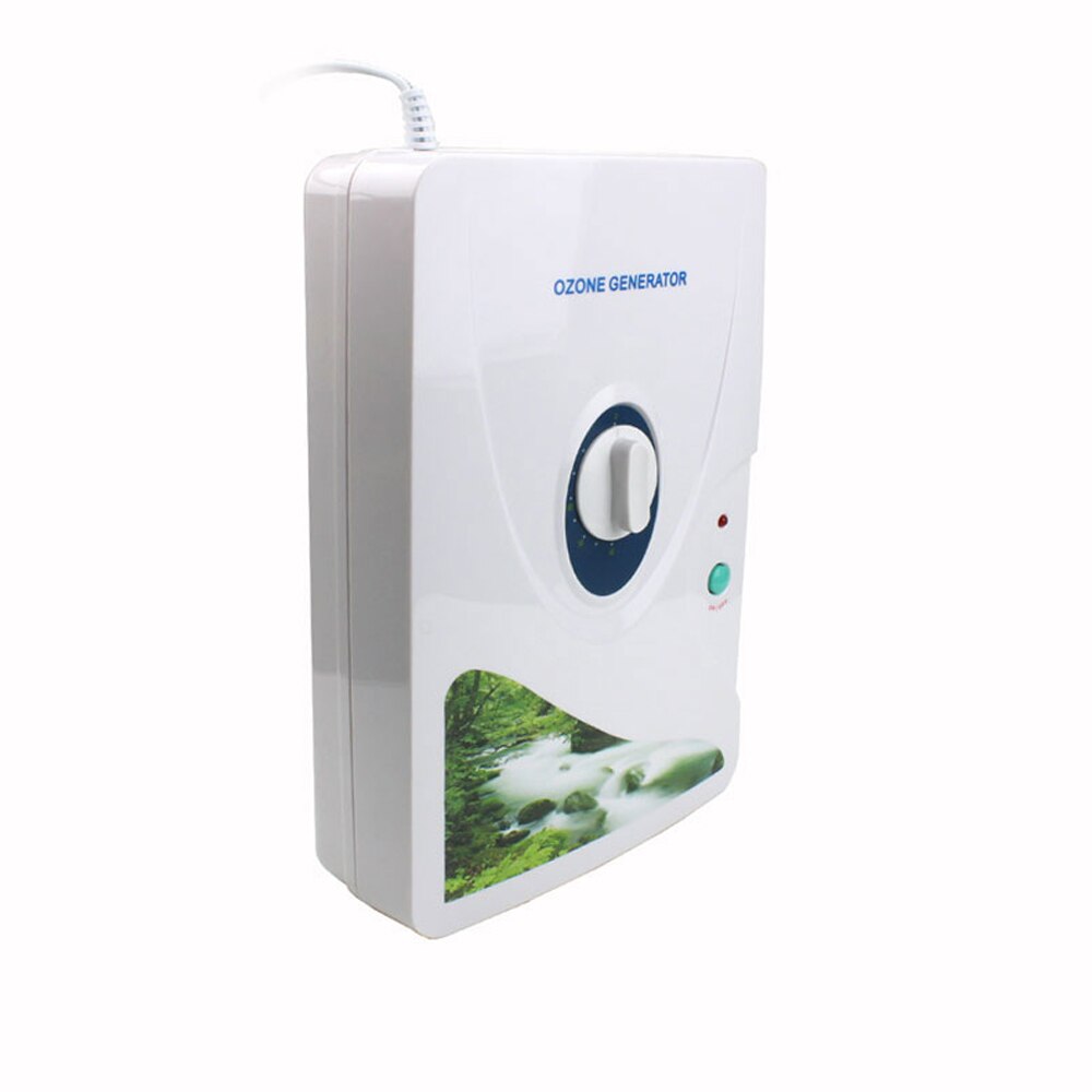 600mg/h Ozone Generator Ozonator O3 Timer Air Purifiers Purify Oil Vegetable Meat Air Water Portable Oxygen Concentrator