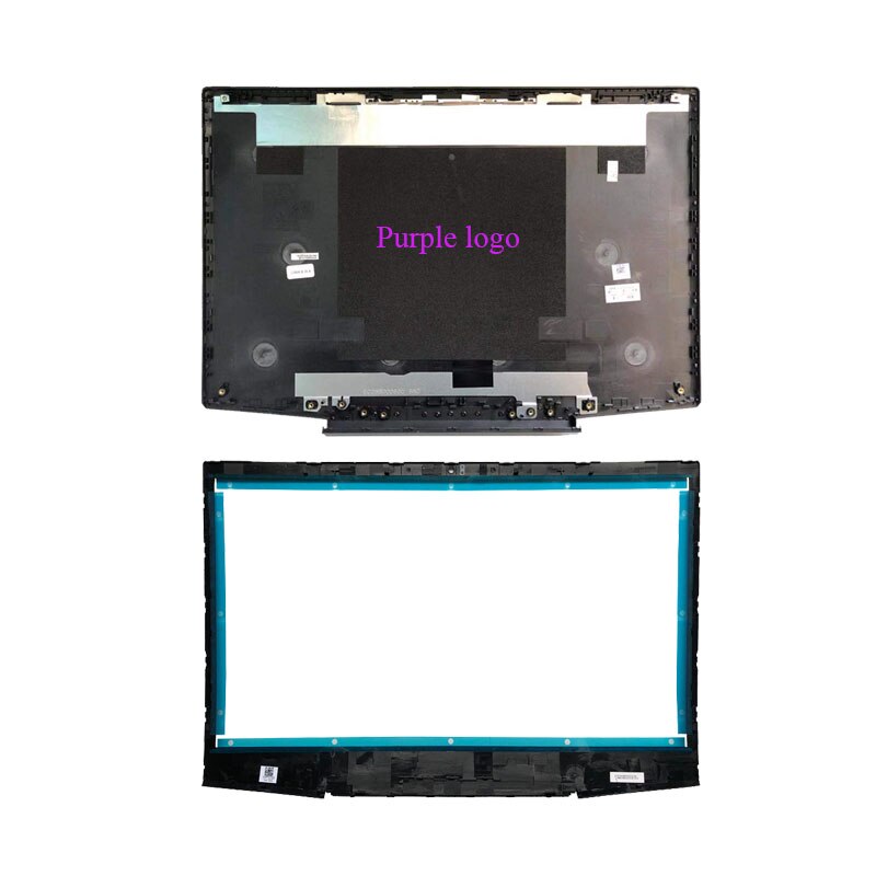 Ordinateur portable LCD couverture arrière pour HP pavillon 15 15-CX TPN-C133 L20315-001 AP28B000130 violet L20313-001 AP28B000120 vert L20314-001: Purple logo and B