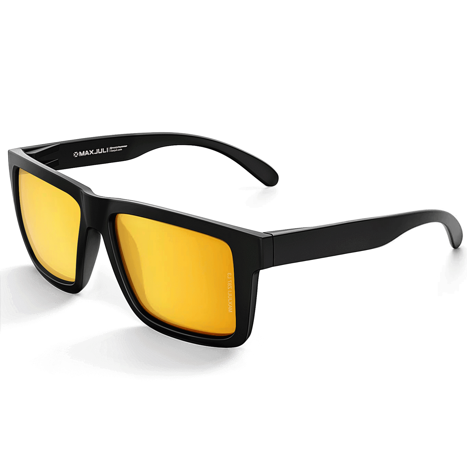 MAXJULI XL Size Extra Large Z87 Sunglasses for Big Wide Heads Men TR90 Ultralight Sun Glasses For Big Face UV400 Protection 8228