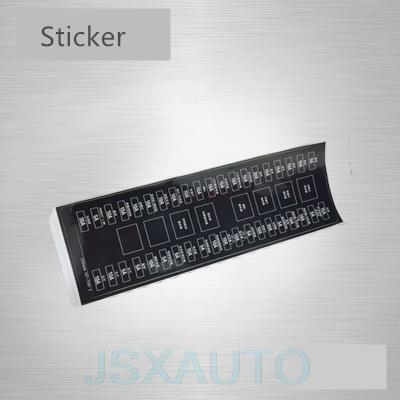 excavator fuse cover Safety cover Excavator Accessories FOR CATERPILLAR CAT 320C/CAT330C: Sticker