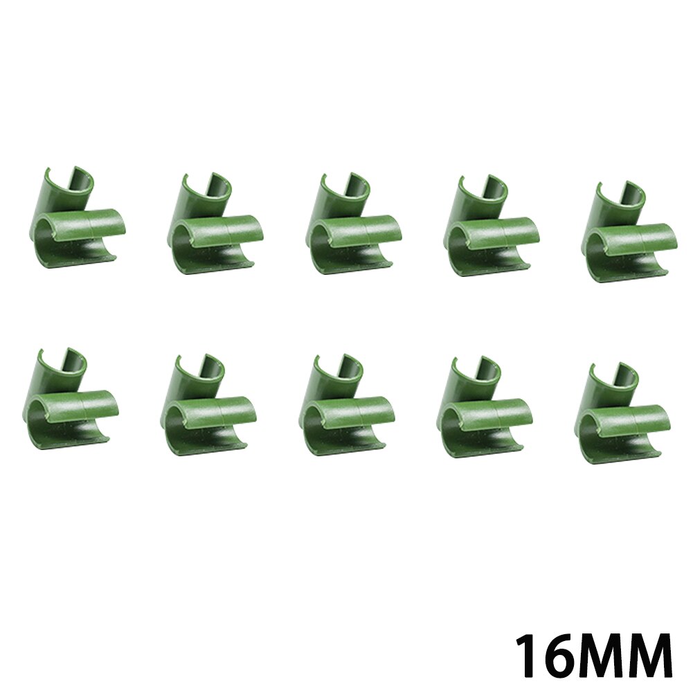 10 stk plantestøtte forteltsøyle hagetilbehør brakett druer tomat vinplante plantestøtte markisestolpe hage gård tilgang: 16mm