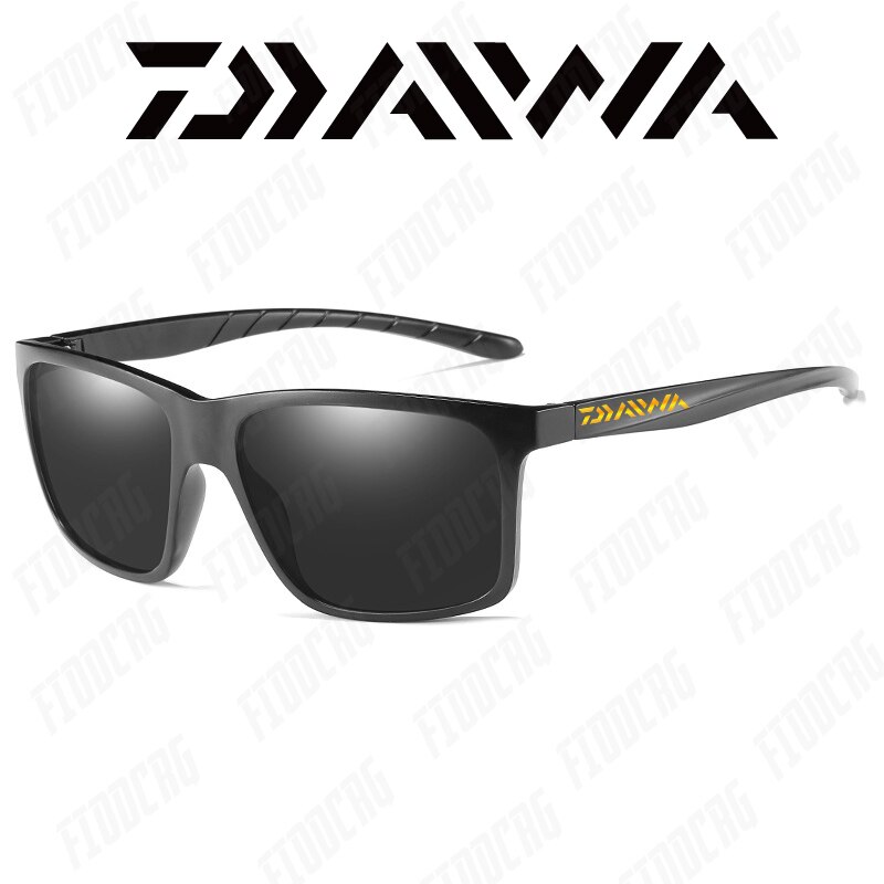Daiwa Mode Gepolariseerde Zonnebril Mannen Vierkante Frame Mannelijke Zonnebril Vissen Rijden Zon Bril UV400: 11