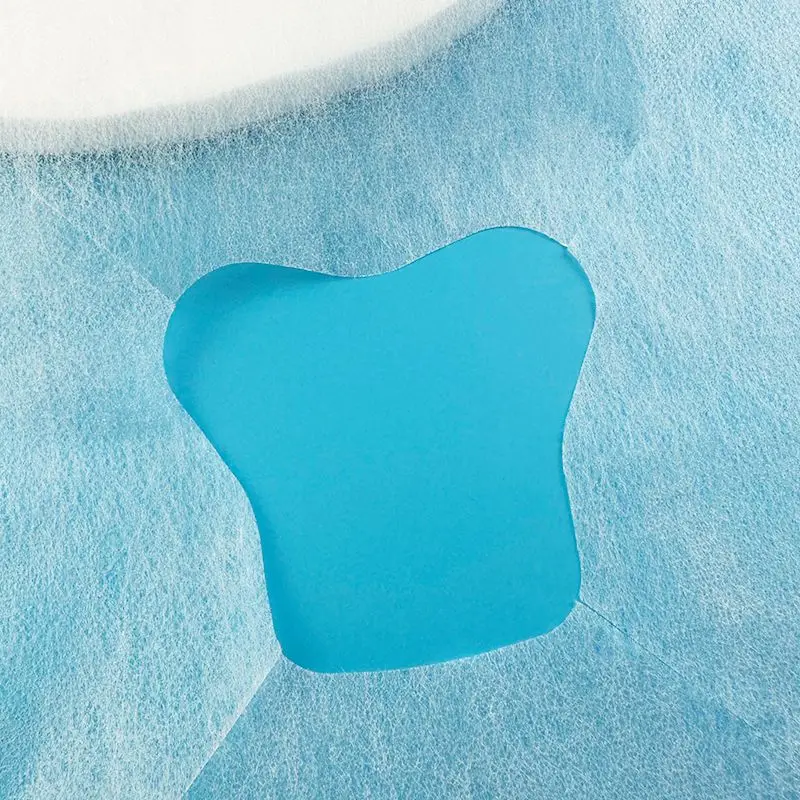 100pcs Spa Salon Disposable Massage Face Rest Cushion Covers Cradle Sheets Headrest Pillow Paper Massage Face Cradle Table Cover