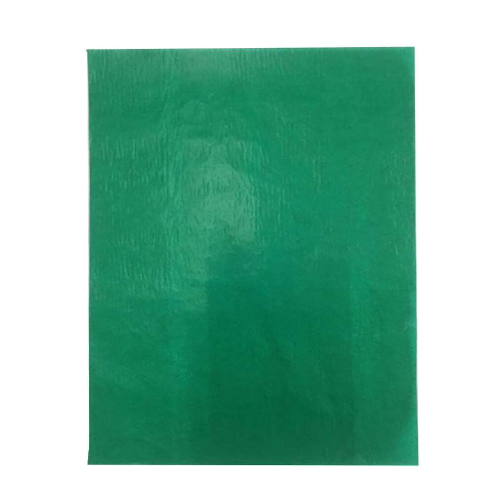 100 stk overførsel  a4 genanvendeligt multifunktionelt maleri en side håndværk broderi stof tegning farverig carbon papir sporing kopi: Grøn