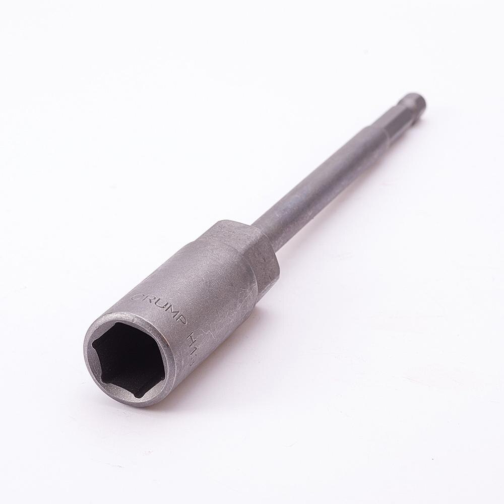 1/4 " drev 7 ~ 17mm sekskantede fatninger 150mm totallængde metalstødmøtrik sætter driver socket bit håndværktøjssæt 1 ~ 5 stk.: 13mm x1 stk