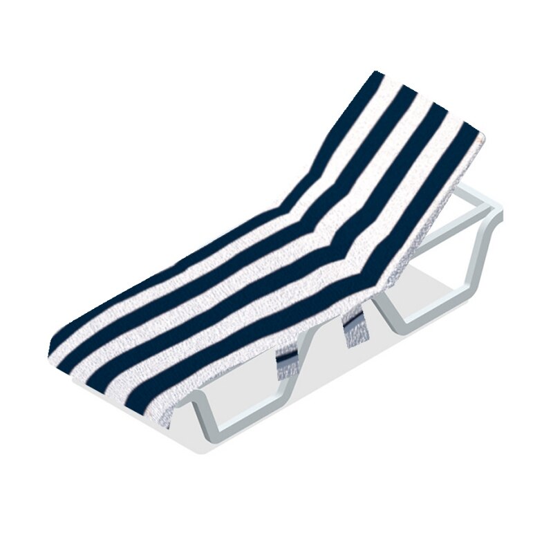 Lazy Lounger Beach Towel Chair Covers With Pockets Quick Drying Beach Lounge Chair Cover Towel Bag For Hotel Sunbathing: 2