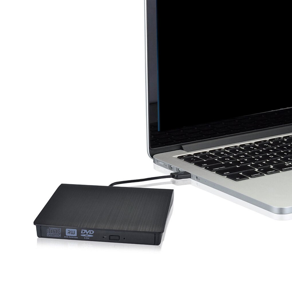 Slanke Externe Optische Drive Usb 2.0 Dvd Combo Dvd Rom Speler CD-RW Brander Schrijver Plug En Play Voor Macbook Laptop desktop Pc
