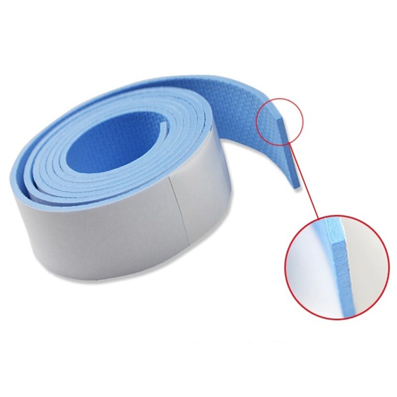 2M Zachte Baby Veiligheid Tafelrand Foam Strip L-Vormige Kind Bumper Meubels Thuis Tafel Hoek Corner Protector: 01